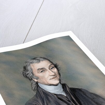 Joseph Priestley (1733-1804). English theologian, philosopher and chemist. Engraving by Anonymous