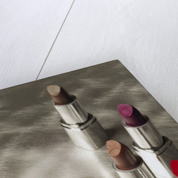 4 Lipsticks Different Colors by Anonymous