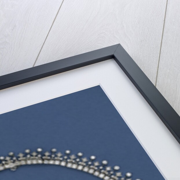 A Victorian diamond fringe necklace, circa 1870 by Anonymous