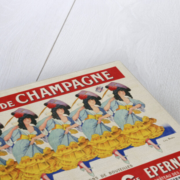 Gds Vins de Champagne poster by Casimir Brau