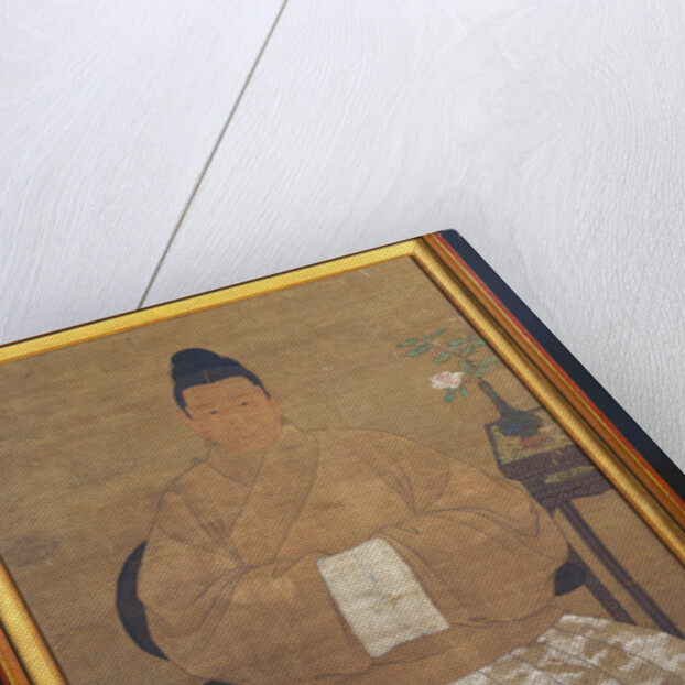 A Seated Lady Wearing Robes by Anonymous