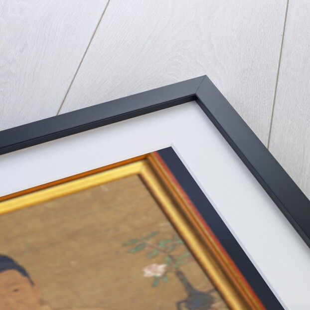 A Seated Lady Wearing Robes by Anonymous