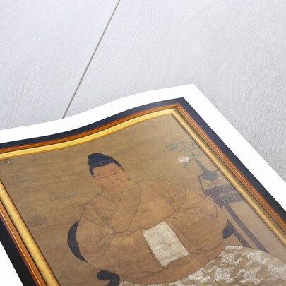 A Seated Lady Wearing Robes by Anonymous