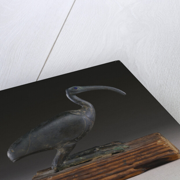 An Egyptian figure of an Ibis by Anonymous