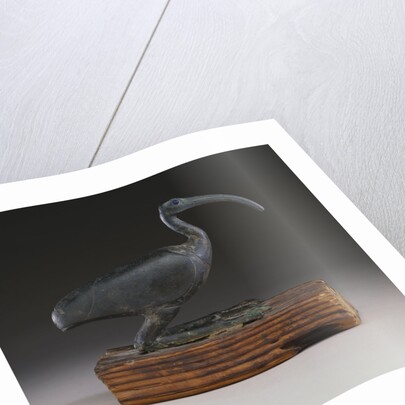 An Egyptian figure of an Ibis by Anonymous
