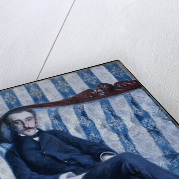 Portrait de Monsieur R by Gustave Caillebotte