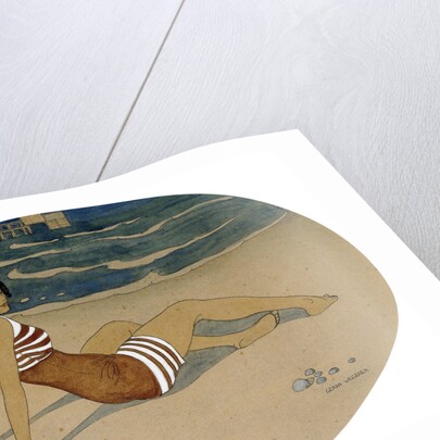 The New Bathing Suit by Gerda Wegener