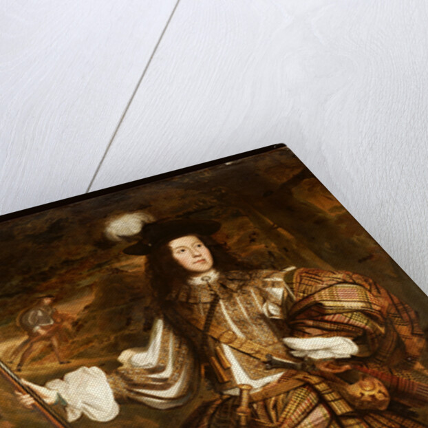 A Highland Chieftain: Portrait of Lord Mungo Murray in Highland Dress by John Michael Wright