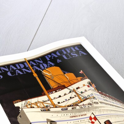 Canadian Pacific to Canada & USA by Kenneth Shoesmith