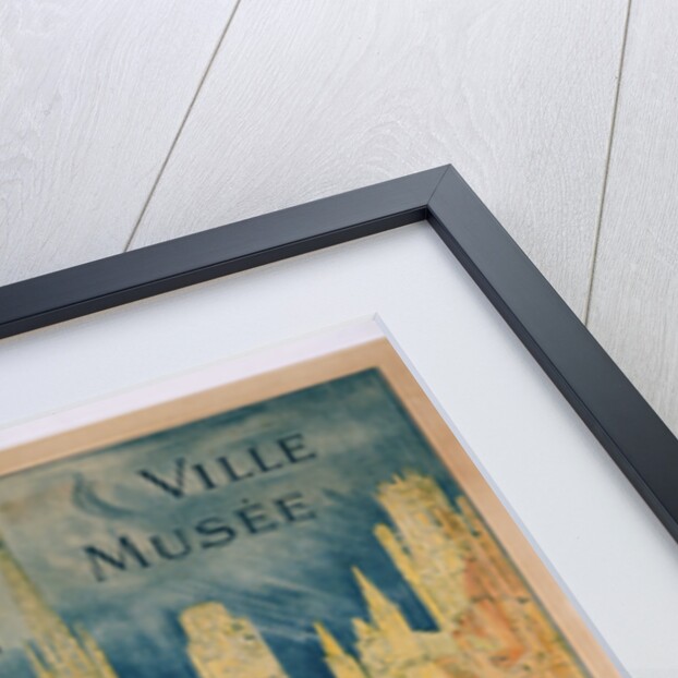 Visitez Rouen poster by P Bonnet