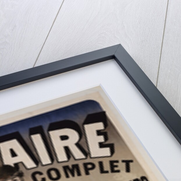 A Voltaire poster by Jules Cheret