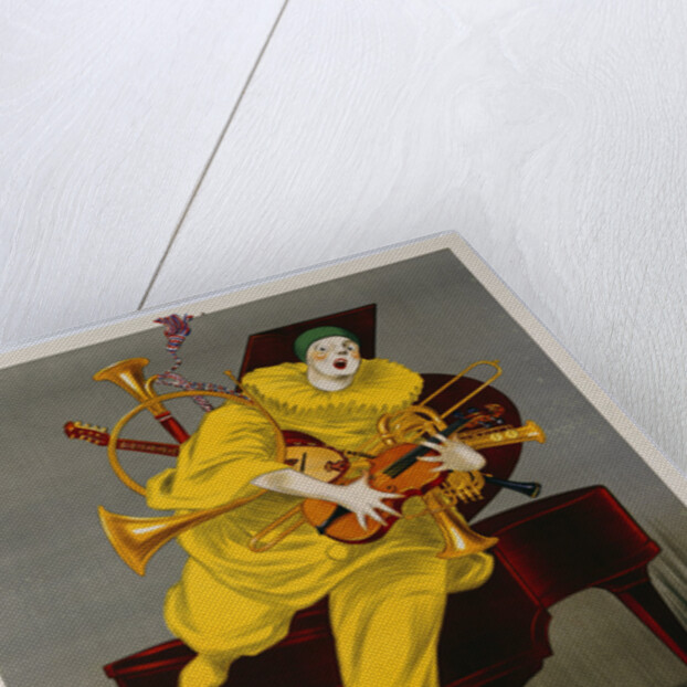 Toute la Musique, Tous les Instruments poster by Betto Lotti