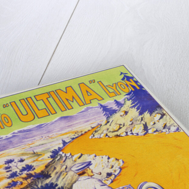 Moto 'Ultima' Lyon poster by Anonymous