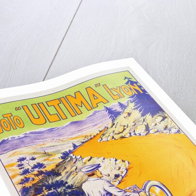 Moto 'Ultima' Lyon poster by Anonymous