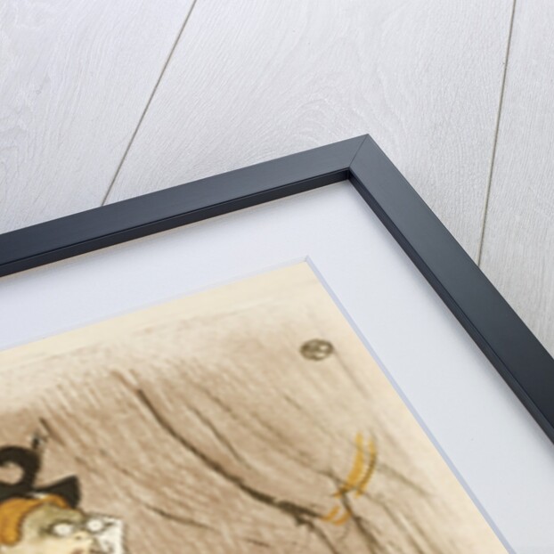 The Box at the Mascaron Dore by Henri de Toulouse-Lautrec