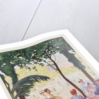 Pougues-Les-Eaux poster by F Jonas