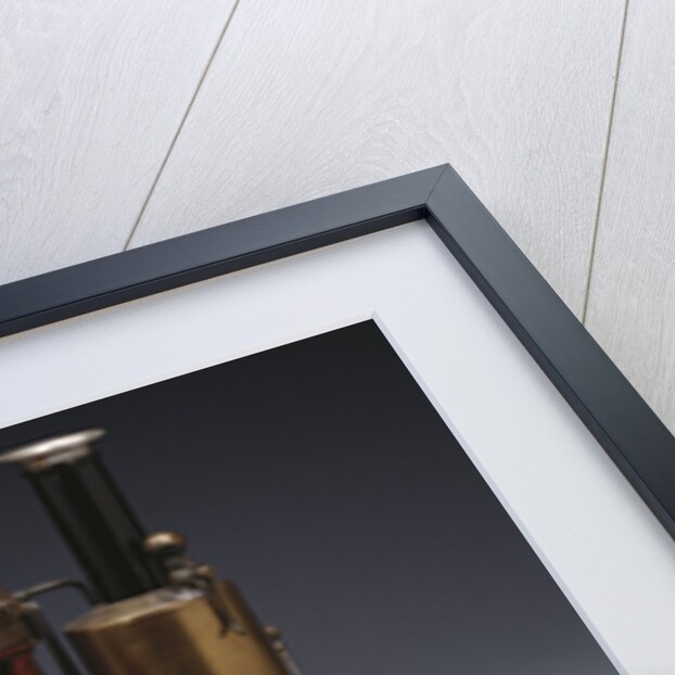 Horse-drawn live steam fire pumper by Anonymous