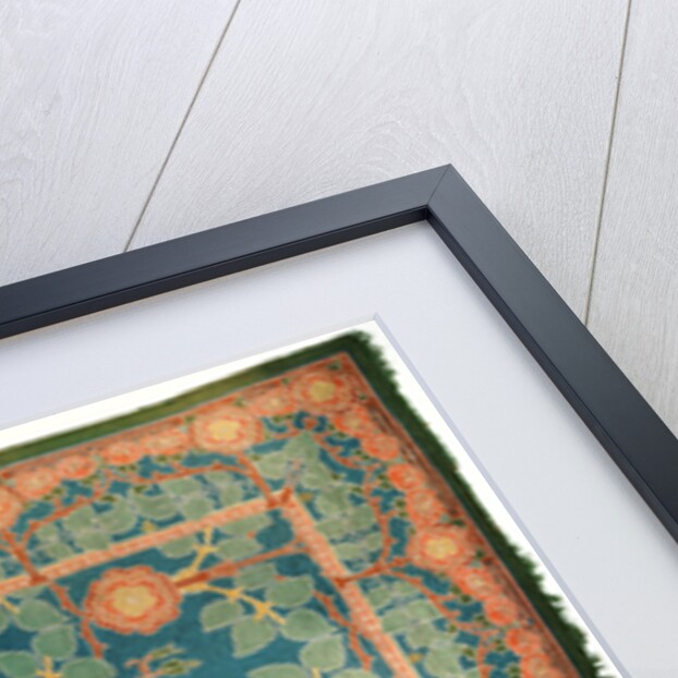 'The Rose', a Donegal carpet designed by Charles Francis Annesley Voysey