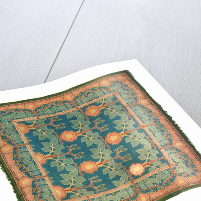 'The Rose', a Donegal carpet designed by Charles Francis Annesley Voysey