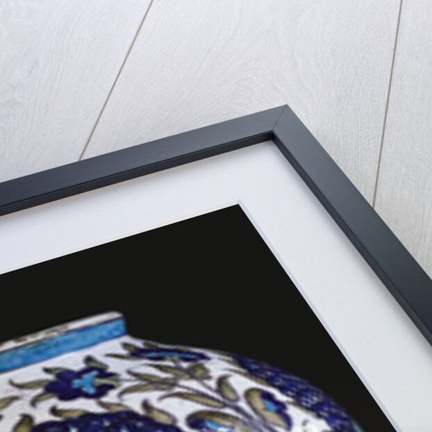 A glazed earthenware 'Persian' vase by William de Morgan