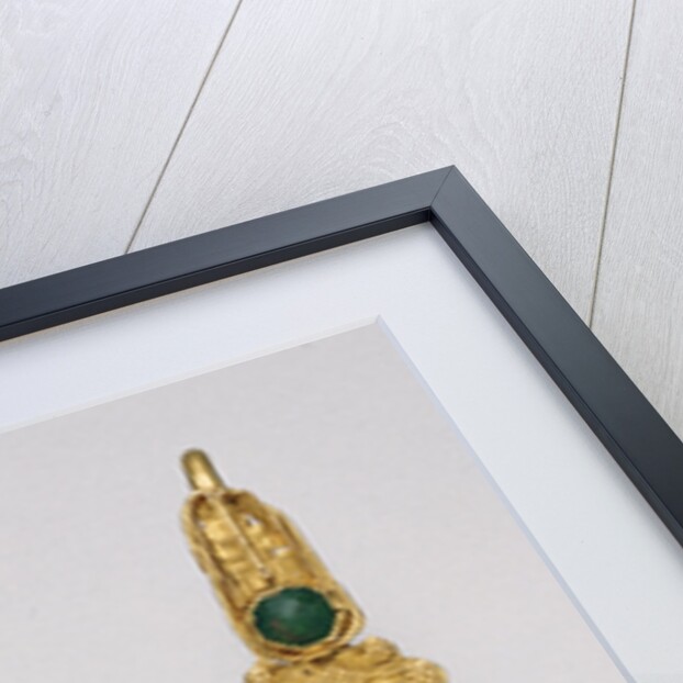 A pair of Hellenistic gold earrings by Anonymous