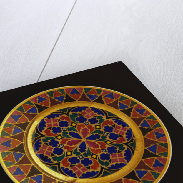 Nicholas I Imperial porcelain dinner-plate by Anonymous