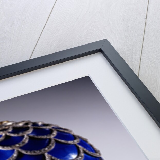 Faberge Pine Cone egg in its stand, workmaster Michael Evlampievich Perchin by Anonymous