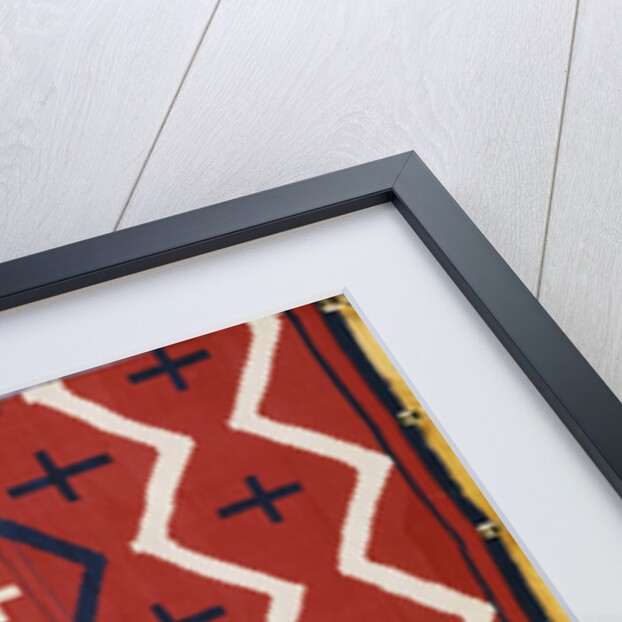 A late classic Navajo wearing blanket by Anonymous