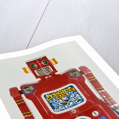 A Masudaya 'Machine Man' robot, the rarest member of the 'Gang of Five' robot series by Anonymous