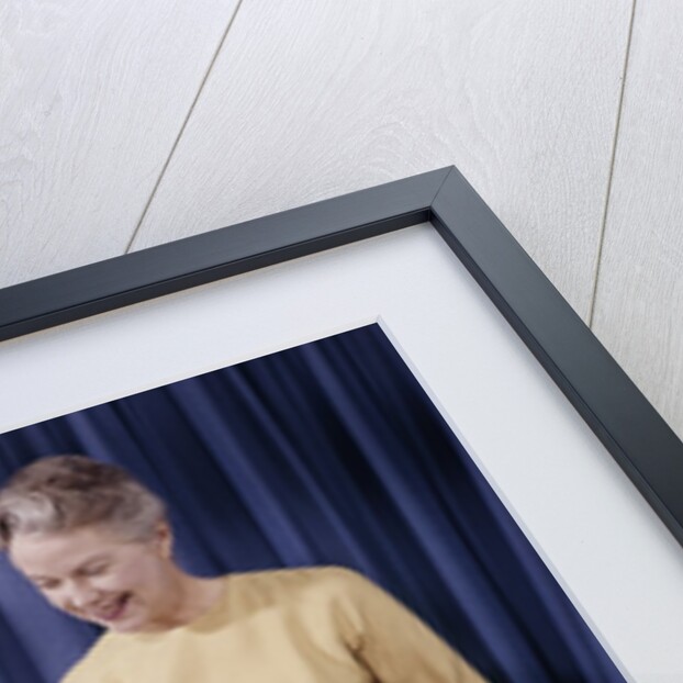 1960s Grandmother Presenting Roasted Turkey To Children At Dining Room Table by Anonymous