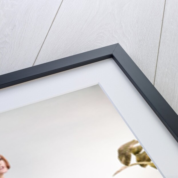 1960s Woman Wearing Fur Mink Coat by Anonymous