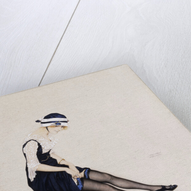 The Garter by Raphael Kirchner