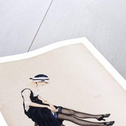 The Garter by Raphael Kirchner