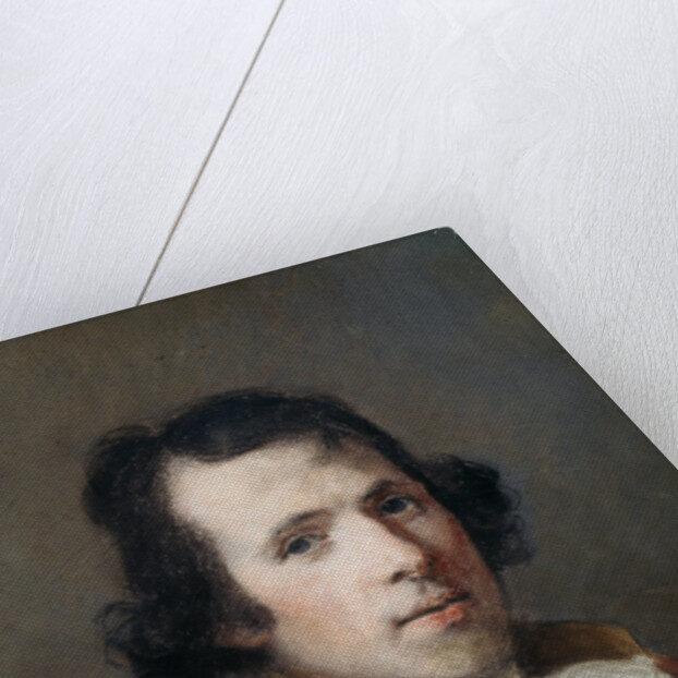Portrait of Antonio Canova, Bust Length, Wearing a Coat by Hugh Douglas Hamilton