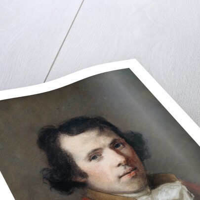Portrait of Antonio Canova, Bust Length, Wearing a Coat by Hugh Douglas Hamilton