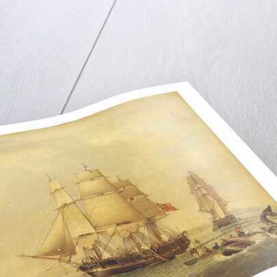 Whalers of the South Seas Fishery by John Ward of Hull