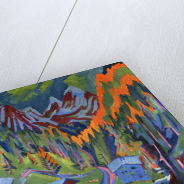 Sertig Path in Summer by Ernst Ludwig Kirchner