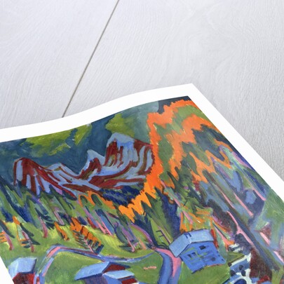 Sertig Path in Summer by Ernst Ludwig Kirchner