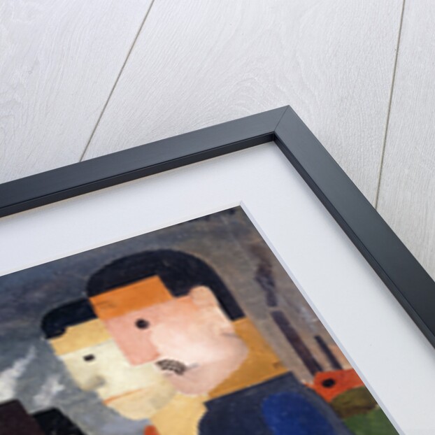 Industrial Landscape and Workers by Franz Wilhelm Seiwert