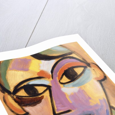 Mysticher Kopf: Jungling I by Alexej Von Jawlensky
