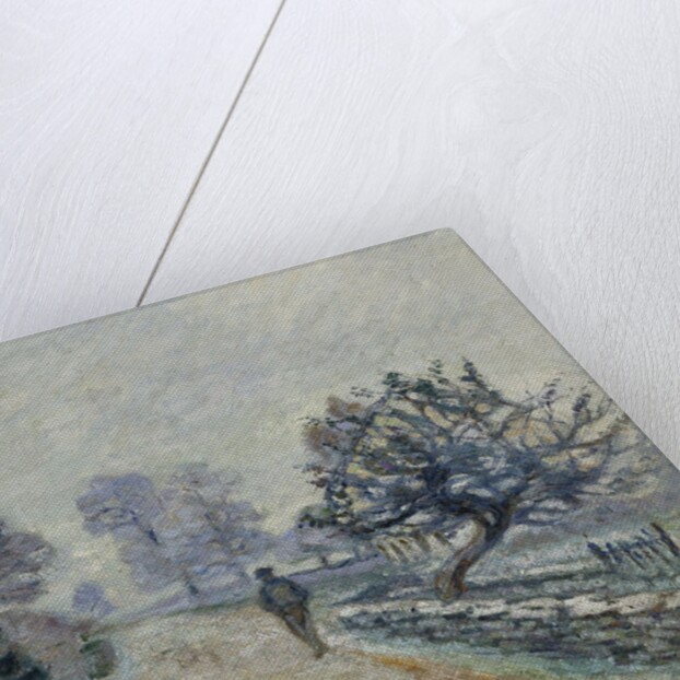Crozard Road, Little Fog and Frost by Armand Guillaumin