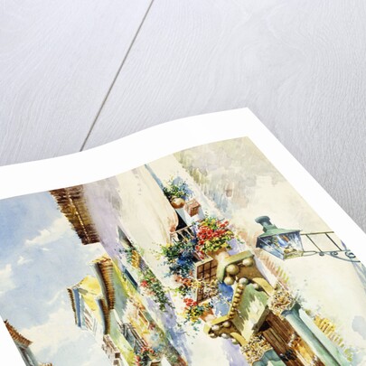 A Street Scene, Toledo by Enrique Marin Higuero