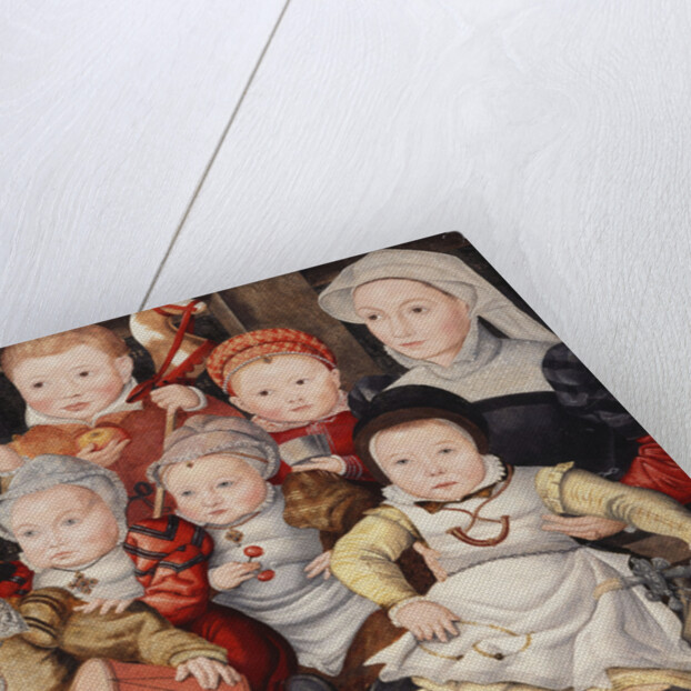 Group Portrait of Children by Ludger Tom Ring the Younger