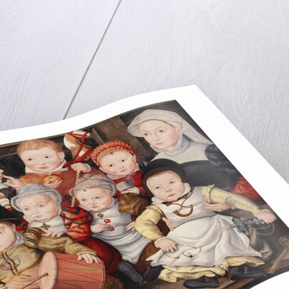 Group Portrait of Children by Ludger Tom Ring the Younger