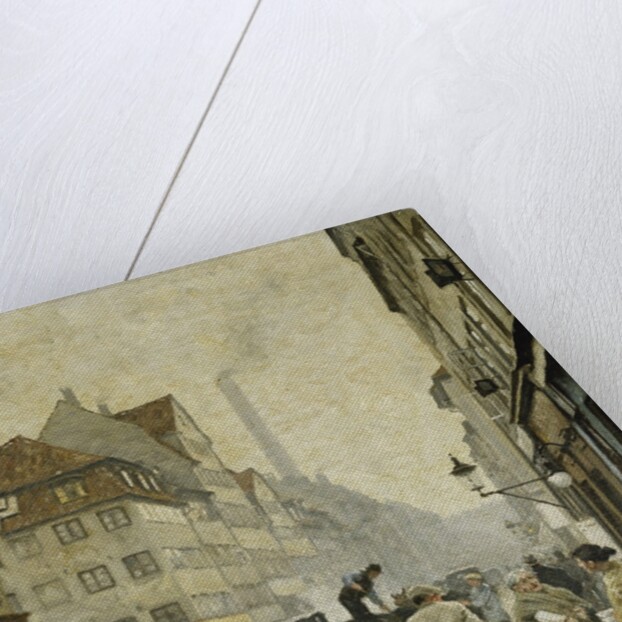 Krystalgade, Copenhagen by Paul Fischer