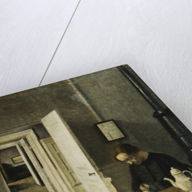 An Interior, Strandgade 25 by Vilhelm Hammershoi