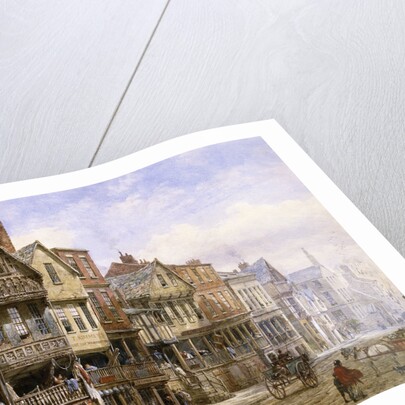 Watergate Street, Chester, Looking West by Louise Rayner