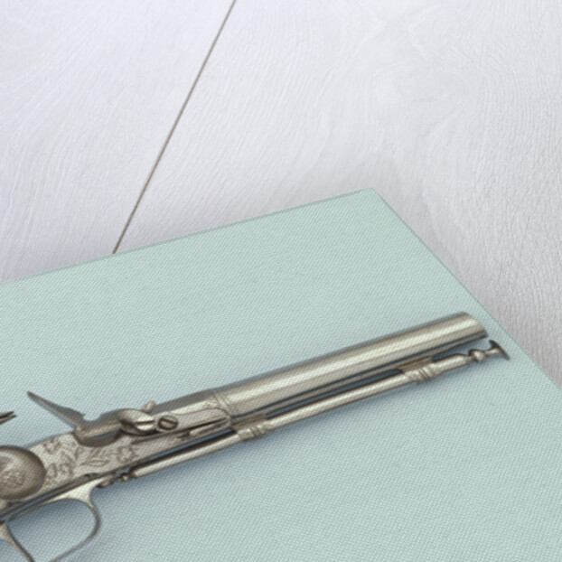 An all steel flintlock pistol, Jan Cloeter a Grevenbroich, circa 1660 by Anonymous