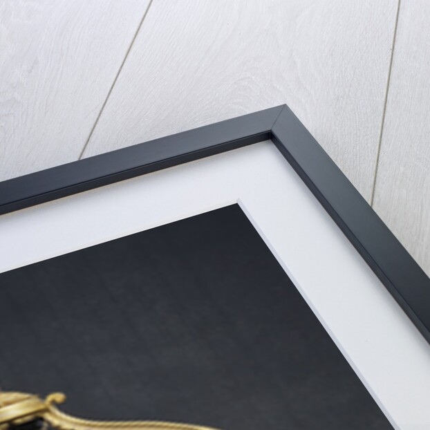 A Directoire ormolu and Chinese porcelain birdcage, the square domed surmounted by a handle by Anonymous