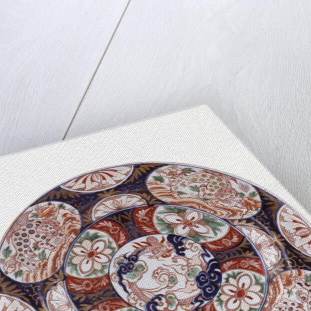 An Imari charger by Anonymous